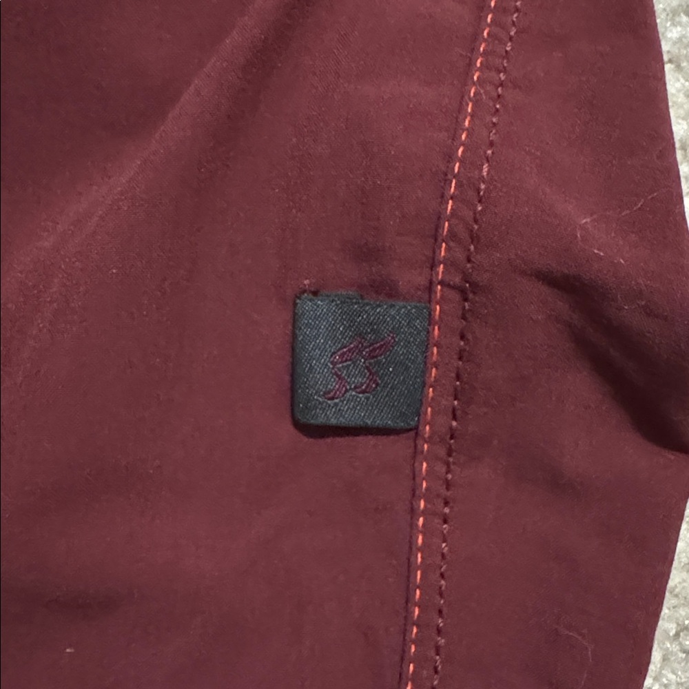 Rab Obtuse Pants Burgundy Stretch Pull On Pockets Outdoor Gorpcore Climbing-XL - Picture 8 of 12